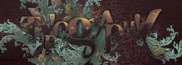 How to Create a Richly Ornate Typographic Illustration