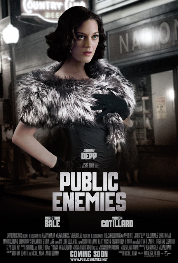 Public Enemies Poster