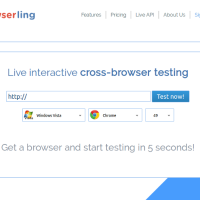 Browserling – Live interactive cross-browser testing